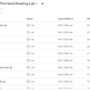Splitsuit: The Hand Reading Lab