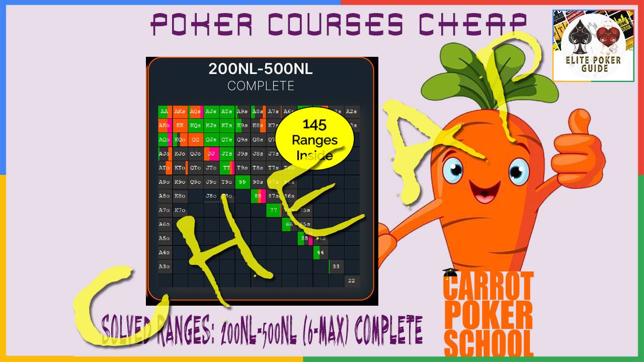 Carrot Corner Solved Ranges: 200NL-500NL (6-Max) – Complete