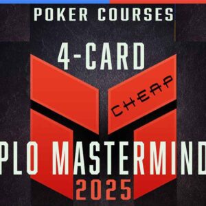 PLO Mastermind 4-Card PLO 2025